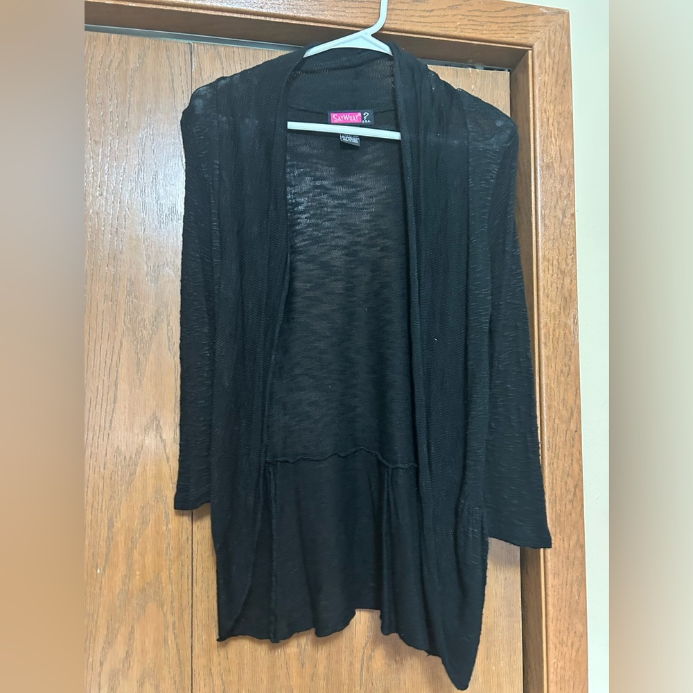 Black sweater